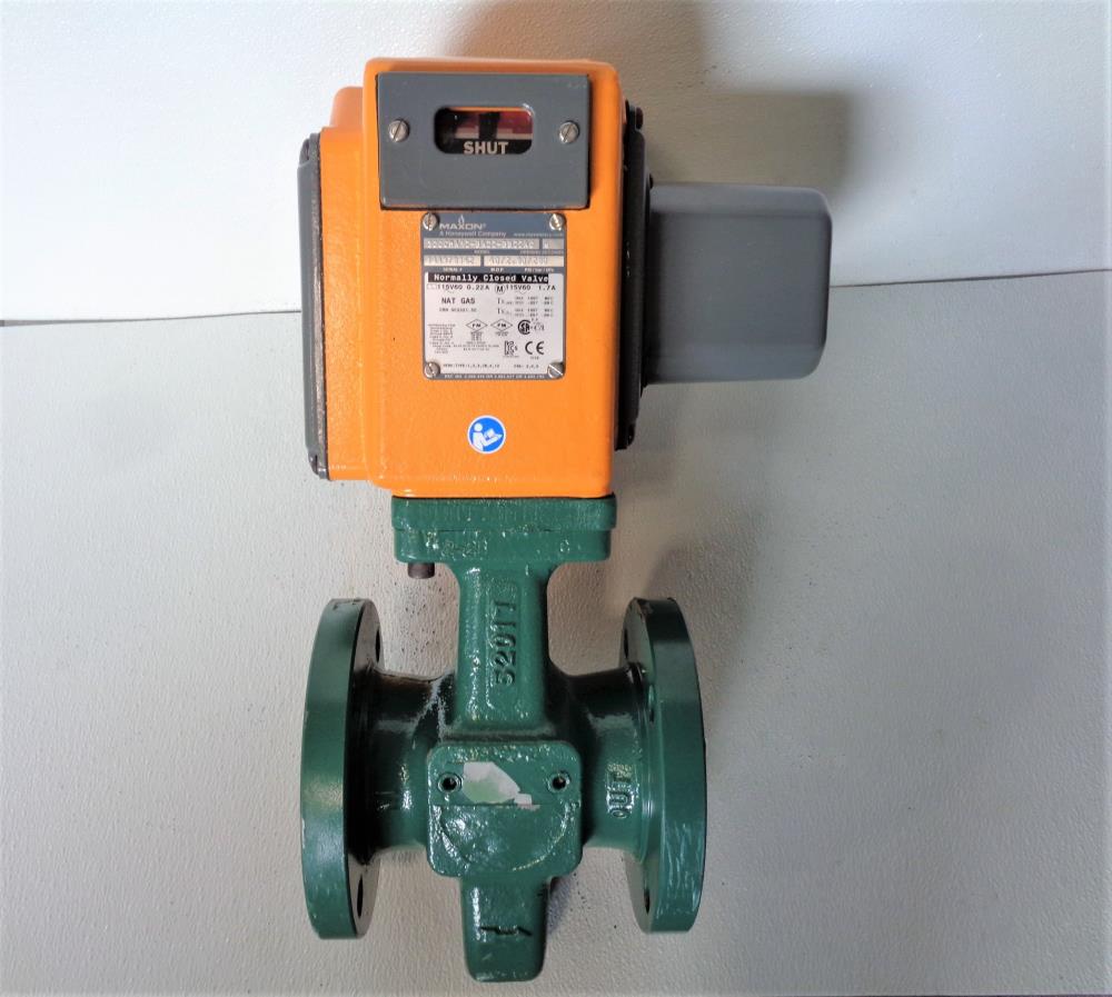 Maxon 3" 150# Electromechanical Shut-Off Valve 300CMA12-BA22-BB22A0